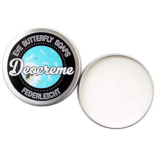 Deocreme Federleicht - Regular Size 50 g | aluminiumfrei, pudrig-cremige Note, vegan