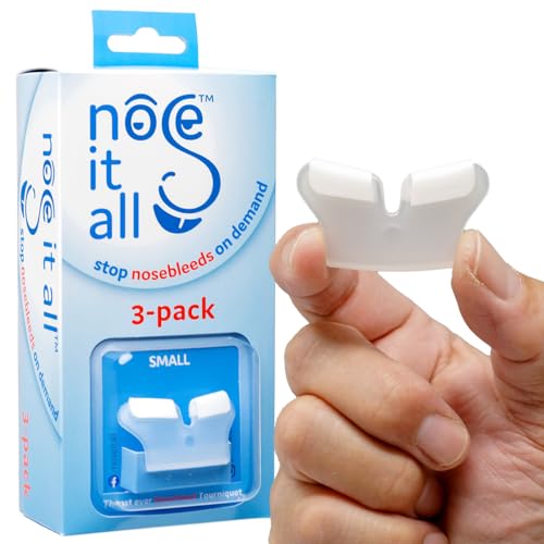 Nose It All™ - Erste Hilfe, Nasenbluten, blutige Nase Tourniquet Gerät (kleine Dreierpackung)