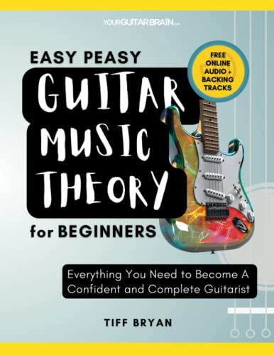Easy Peasy Guitar Music Theory: For Beginners: Everything You Need To Become A Complete & Confident Guitarist (Learn Guitar Books for Beginners +)