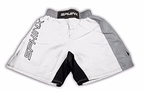 Kenneth J Lane SAM1-46 MMA PRO Unisex Erwachsene, Weiß, XL