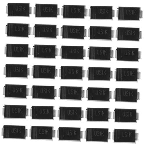 TOPBATHY 100 Stück Gleichrichterdioden Bypass Kfz Diodengleichrichter Hochspannungs Solardioden Dioden Verschiedene Widerstände Widerstandssatz Widerstandssortiment Widerstandssatz
