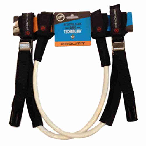 Prolimit WC Harness Lines Vario Schnalle - Weiß Schwarz 22-28