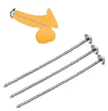 Edelstahl Harnröhrendilatator Penisplug Elektrostimulation Penisplug Harnröhrenplug Metall Dilatator Harnröhre Urethral Dilatoren Prostata Penis Stimulation Spielzeug Für SM Spiele,6mm,27cm