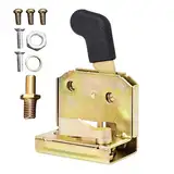 Gabelstaplerhandle -Sperr -Set - Hardware -Kit mit Hochleistungs -Türverriegelung, sichere Ersatzbaugruppe | Metall -Sicherheitshebelgriff mit Befestigungselementen, Traktorlader -Dreirad -Gate -Schli