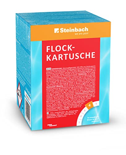 Steinbach Poolpflege Flockkartusche, 1 kg, Flockungsmittel, 0754001TDC8