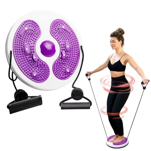 Twist Waist Disc Board Drehscheibe,Taillenabnehmendes Multifunktions Magnet Balance Board Pedal mit Kordelzug,fitnessgeräte für zuhause sportgeräte zuhause,waist trainer sportgeräte Stretcher