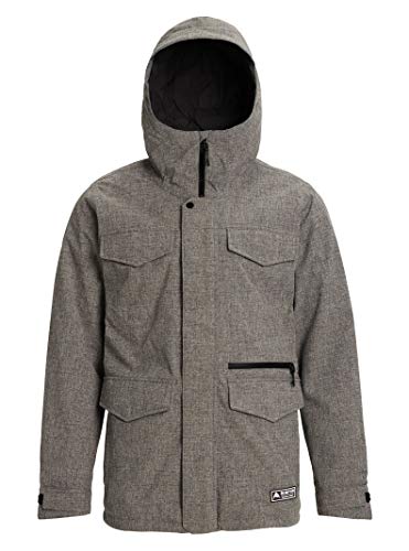 Burton Herren Covert Snowboard Jacke, Bog Heather, S