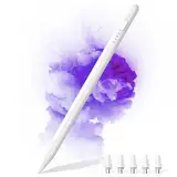 Kissleaf Universal Tablet Stift Stylus Pen für alle Tablet/Phone für Samsung/Lenovo/Huawei/XiaoMi/Vivo mit 5 Tipps,1.5mm Stiftspitze 30min Schnellladung magnetische Adsorption