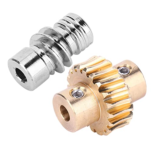 CFTGIW Industrie -Roboter 10: Radbronzegetriebe Metall -Set Industrial Roboterteile .7 Mm D Form der Schacht. Wheel10: Radgetriebe Roboterteile Rad Roboter