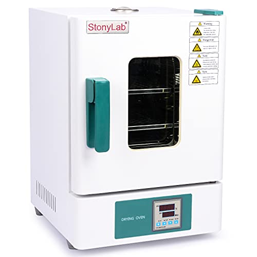 stonylab Digitaler Schwerkraft-Konvektionsofen, 18L/0.63 cu ft Labor Trocknungs und Wärmeschrank Digital Gravity Convection Oven mit Edelstahl-Innenraum , 110V/300℃ 50/60 Hz 600W