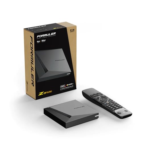 Formuler Z11 Pro Max 4K Android 11 OTT Streamer Multimedia 4GB RAM 32GB Flash WiFi 6th schwarz