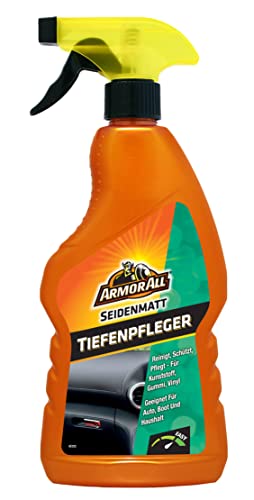 ARMOR ALL Kunststoff-Tiefenpfleger seidenmatt 500 ml für Vinyl, Gummi, behandeltes Leder, versiegeltes Holz u.v.m.