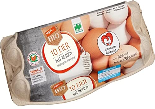KEENKLE tegut. Bio Naturland Eier aus Hessen, 10 Stück