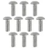 eMagTech Flachkopf-Maschinenschrauben mit Schlitz, 3/16 Zoll, UNF-Gewinde, 304 Edelstahl, Flachkopfschrauben für Holzbearbeitung, Büroausrüstung, Elektronik, 10 Stück