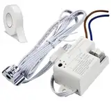 Acmerota Bewegungssensor-Lichtschalter, Hand-Winke-Schalter, 6 cm Sensorschalter 10 A, AC 220 V Luftschalter, berührungsloser Schalter, geeignet für Kleiderschrank, Schrank, Lagerschrank