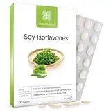 Healthspan Soja-Isoflavone | Natürliche Unterstützung für die Hormonregulation | Mit hochwertigen Pflanzenöstrogenen und Vitamin B6 | Hilfe in den Wechseljahren | Vegan | 120 Tabletten