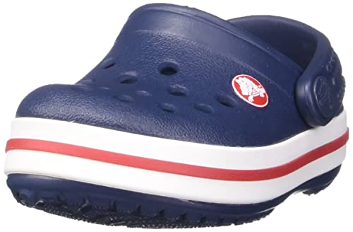 Crocs Unisex Kids Crocband Clog K, Navy/Red, 30/31 EU