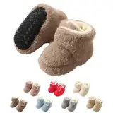 YloveM Kleinkind Baby Jungen Mädchen Booties,Unisex Neugeborene Winterschuhe Verdicken Schneestiefel Anti-Rutsch Sohle Weich Kleinkind Warm Sock Schuhe