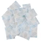 10 g x 20 Packunge Silicagel Beutel,Feuchtigkeit Absorber Trockenmittel Silica gel mit Indikator für Schrankentfeuchter Badezimmer ,Feuchtigkeitsaufnahmerate von 30 % Erreichen