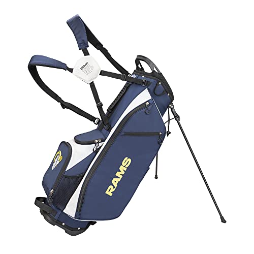 Wilson NFL Golftasche - Carry, Los Angeles Rams, blau, Modell 2020