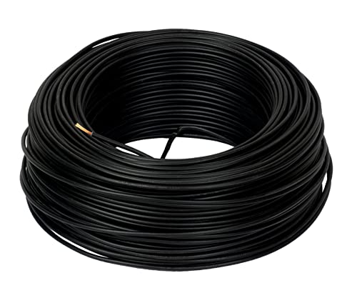 10 Meter ALPTEG H07V-K Kabel 1,5 mm² schwarz