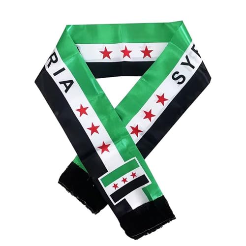 Syrien Flagge, Schal Syrien-Flagge, Syrisch-arabischer Flaggenschal, Flagge Der Arabischen Republik Syrien, Bedruckter Schal, Arabische Geschenke, Bandana-schal Für Männer Und Frauen (1 PC)