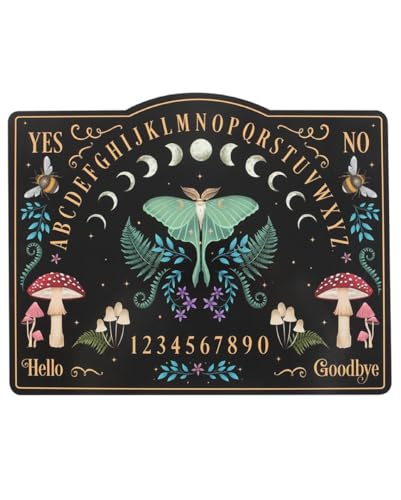 Horror-Shop Magic Forest Ouija Board als Wahrsagebrett 39 cm