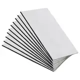 10 STK Dämmmatte Auto Schallschutzmatte Selbstklebend, Isoliermatte Selbstklebende Schalldämmung, Isolierung Matte Schallschutz, Auto KFZ Wasserdicht Feuerfest(250 x 180 x 5 mm)