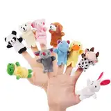 DealKits Fingerpuppen [20-TLG] Baby Mitgebsel Kindergeburtstag Finger Plüschtier Set, Jungen und Mädchen Geschenke für Weihnachten Ostern und Kinderparty, Kleines Geschenk für Kinder