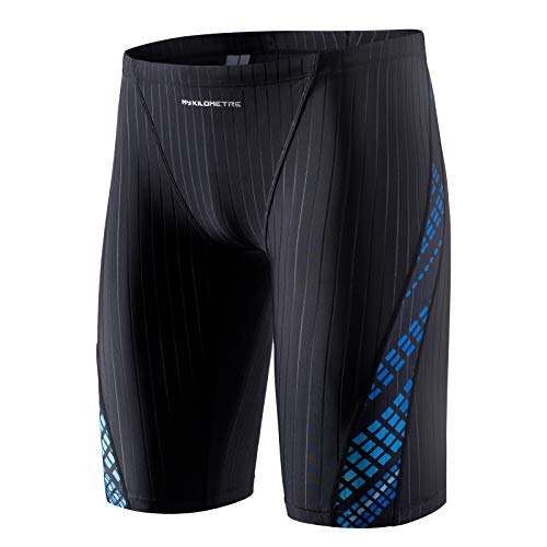 MY KILOMETRE Herren Jammers Lang Badehose Schwimmen Badeanzug Jammer