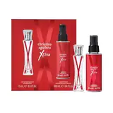 Christina Aguilera - Xtina Eau de Parfum Spray 15ml + Xtina Haarparfüm 100ml, 2-teiliges Duftgeschenkset, blumiges Parfum, luxuriöses Duftgeschenk für Frauen