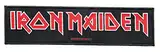 Unbekannt Iron Maiden Aufnäher - Logo - Iron Maiden Patch - Stripe Gewebt & Lizenziert !!