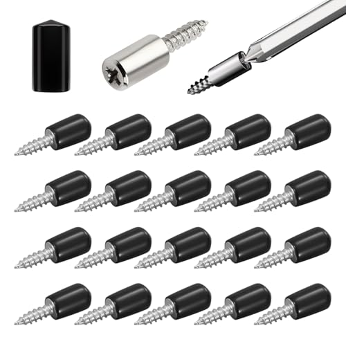 20 Stück Regalbodenträger,Regalboden Bodenträger Einlegeboden Halter Schrauben 7.5mm,Schrank Regalbrett Halterung Glasbodenträger Stifte,Regalbodenhalter Regalstifte Fachbodenträger mit Cover