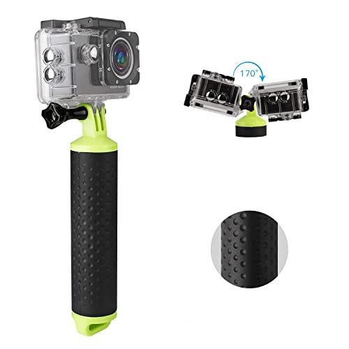 WOLFANG Schwimmender Griff für Action Cam, für Selfies beim Schnorcheln, Schwimmen, Tauchen