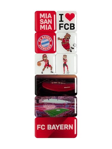 FC Bayern München Magnet 9er-Set Kinder I Fußball