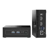 LETSUNG Mini PC GoLite 11,Celeron N4000C (bis zu 2,6GHz), 6GB LPDDR4 128GB M.2 SSD Mini PC Windows 11 Pro, NUC PC Mini Computer Dual WiFi 5/BT 4.2/HDMI, für Büro/Studium/Home