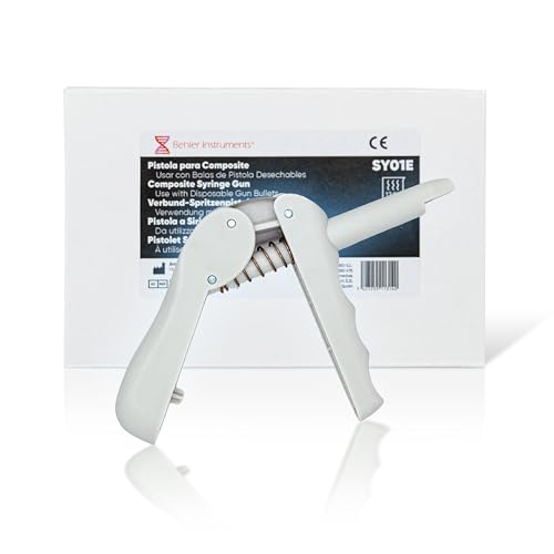 Behler Instruments - Dental Composite Applikatorpistole - Dental Composite Gun - Kompositpistole - Applikator für Profis, selbstwaschbar – unverzichtbares Werkzeug für Zahnärzte und Kieferorthopäden