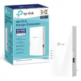 TP-Link RE500X WiFi 6 WLAN Verstärker Repeater AX1500(Dualband 1200MBit/s 5GHz + 300MBit/s 2,4GHz, Tri-Core 1,5 GHz CPU, Gigabit Port, maximale Abdeckung, kompatibel zu allen WLAN Routern)weiß