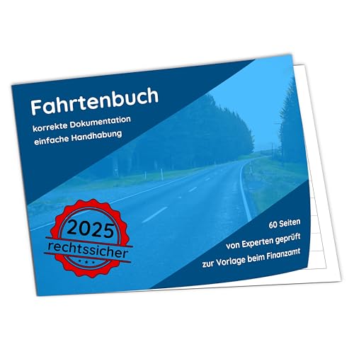 1 | 3 | 10 Fahrtenbuch PKW Finanzamt anerkannt A6 Deutschland Österreich LKW Fahrtenbücher 2024 Private Geschäftliche Fahrten 60 Seiten