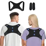 Rücken Geradehalter,Rückenstützgürtel,Haltungskorrektur Herren Damen,Verstellbare Atmungsaktive,Rückenstütze,Rückenstabilisator,Haltungstrainer,Back Posture Corrector für Schulter Nacken Rückenstütze