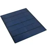 ZONADAH 3W 6V Mini Solar Panel Kit, Batter Ladegerät, DIY Home, Science School Projekte, Camping, Angeln, Wandern Outdoor Garten Led Licht Ladewerkzeuge