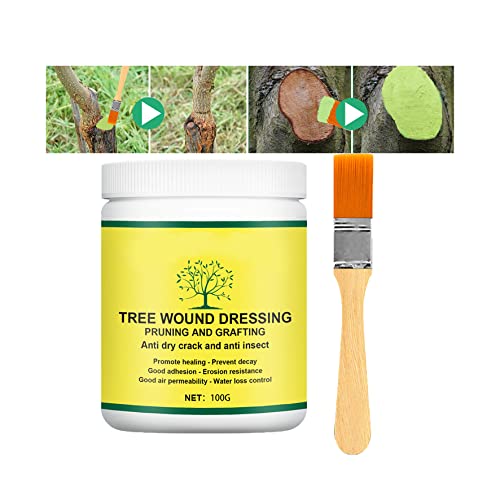 Tree Wound Sealer, Tree Pruning Sealer, Tree Grafting Supplies, Tree Wound Sealer Healing Paste, Bonsai Cut Paste, Pruning Sealer And Tree Wound Dressing for Plant, Trees, Shrubs, Roses (1Pcs)