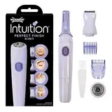 Wilkinson Sword - Intuition Perfect Finish 4in1 elektrischer Damen Trimmer für Körper, Bikinizone, Gesichtshaare und Augenbrauen