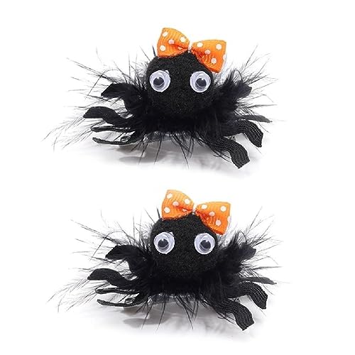 Niedliche Halloween Spinnen Haarnadel Für Babys Modischer Tierkopfschmuck Haarspangen Haarschmuck Party Dekoration Haarspangen