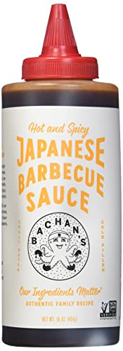 Bachan's - Die originale japanische Barbecue-Sauce – scharf und würzig, 500 ml, kleine Charge, gentechnikfrei, ohne Konservierungsstoffe, vegan und BPA-frei.