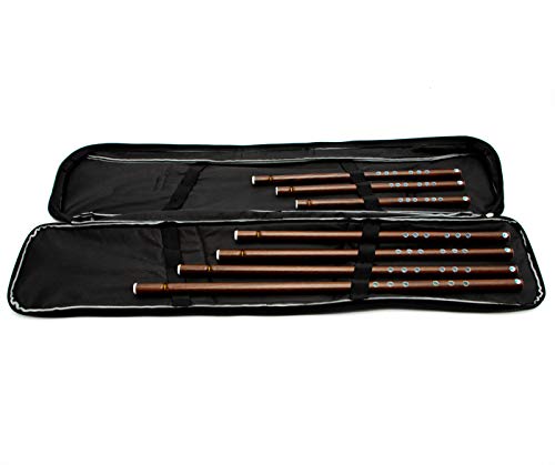 Set mit 7 arabischen Neys aus Kunststoff, 440 Hz, mit Softcase