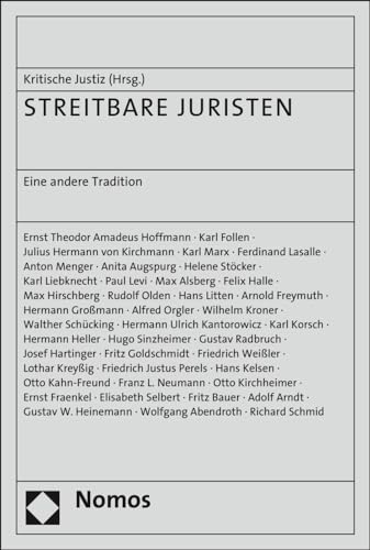 STREITBARE JURISTEN: Eine andere Tradition