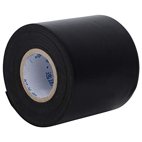 Isolierband für Klimaanlage 11m × 6cm PVC Wickelband Klimaanlagen Rohrband Klebeband Rohrbinderiemen zum Schutz, Bündeln und Reparieren von Kabeln (Schwarz)