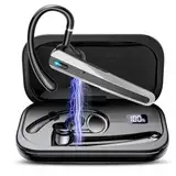 AI Kopfhörer Übersetzer, 3-in-1 Headset Kabellos Freisprech 164 Sprachen mit ENC Dual Mic, 120H Bluetooth 5.3 Übersetzer Kopfhörer, 3 Übersetzungsmodi Echtzeit Übersetzer Headset für Business, Reisen