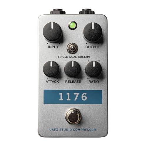 Universal Audio UAFX 1176 Studio Compressor Guitar Pedal